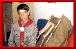 <John Uske as a Boy Scout>