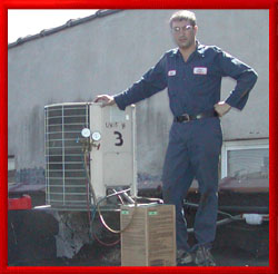 <John Uske with AC Condenser>