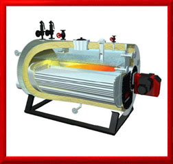 <A fire tube boiler>