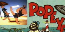 <Popeye the Sailor Collage by John Uske>