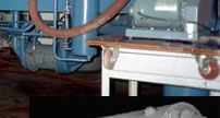 <Absorption chiller being repaired>