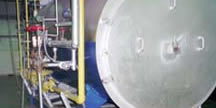 <Fire tube boiler at the Post Office>