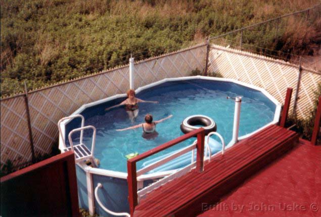 Above Ground Pool by John Uske